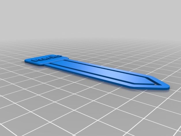 clip marilu l de la oficina personalizado 3D print model - Mito3D