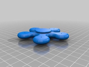 5 ball 3 8 spinner jouets mécaniques personnalisé 3d print model - Mito3D
