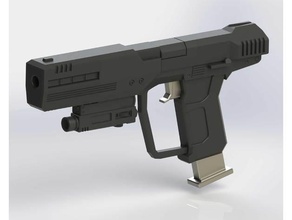 m6c socom magnum sidearm costume cosplay prop weapon film halloween halo movie video game 3d print model - Mito3D