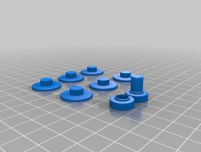 fidget spinner 607 roulements jouets & jeux 3d print model - Mito3D