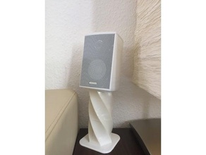speaker stand my surround system music sound 3d print model - Mito3D