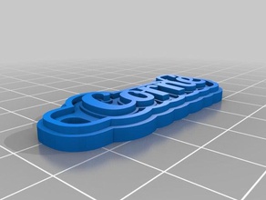 mais Schlüsselbund Schlüsselanhänger kundengebundene 3d print model - Mito3D