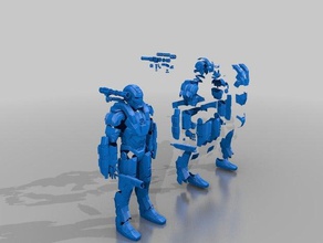 iron mans war machine 6 foot tall 3d printing 3d print model - Mito3D