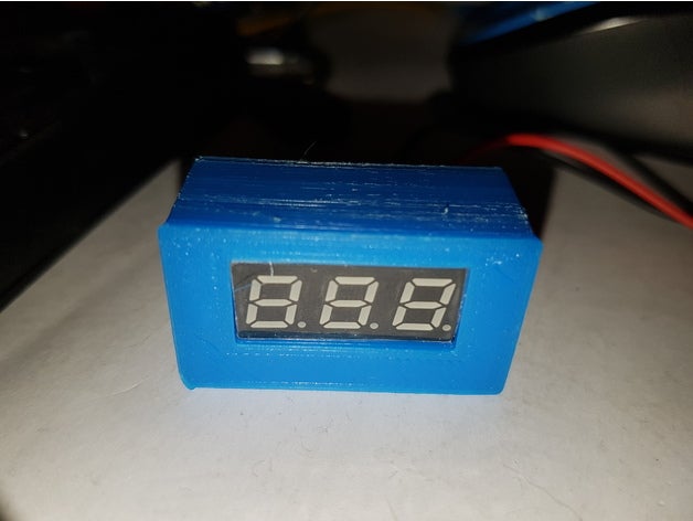 voltmeter case electronics 3D print model - Mito3D