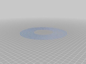 spirale letto test di livello 01 Stampa 3d prove su misura 3d print model - Mito3D