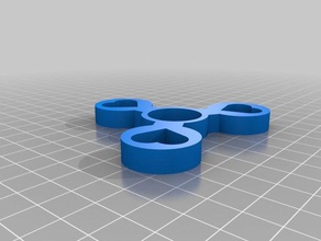 spinner corazon juguetes mecánicos personalizado 3d print model - Mito3D