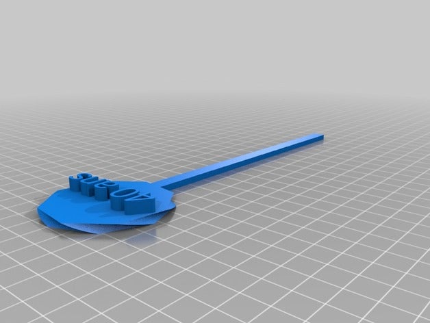 my customized cocktail drinks stirrer household 3D print model - Mito3D