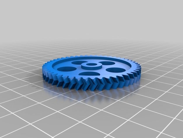 48 dents pot geat pièces personnalisé 3D print model - Mito3D