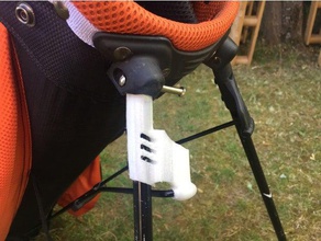 golf bag support sport & outdoors 3d print model - Mito3D