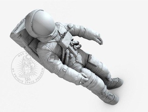 apollo-a7-l Raumanzug Studie Skulpturen apollo Kunst astronaut Kosmonaut Kosmos die esa figurativ Grüter Mensch lunar Mond museum der nasa neil armstrong orbit saturn Skulptur Raum Anzug voxel 3d print model - Mito3D