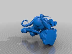 scuba girl 3d printing 3d print model - Mito3D