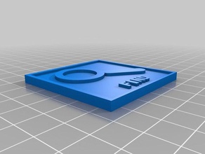 find icon 3d print model - Mito3D