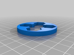0 pronged spinner sculptures 3d print model - Mito3D