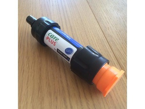 filtro de agua enchufe mini botella deporte y al aire libre la a prueba 3d print model - Mito3D