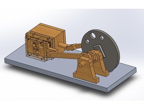 moteur à air L'impression 3d 3d print model - Mito3D