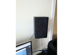 wharfedale diamond 90 speaker wall mount audio 3d print model - Mito3D