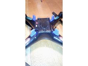 micro feet landing gear syma x5hc drone r c vehicles foot quadcopter x5c 3d print model - Mito3D
