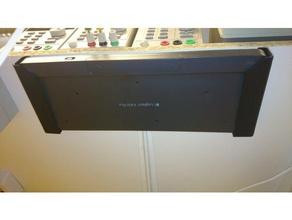 clavier titulaire du tableau ci-dessous tastatură untertischhalterung bureau de ordinateur le stand pour 3d print model - Mito3D