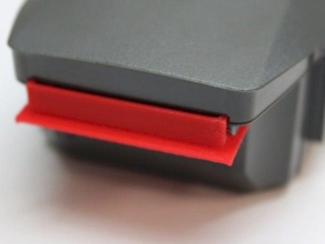 dji mavic pro bateria poste tampa de proteção eletrônica akku da drone lipo cap 3d print model - Mito3D