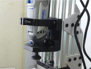 dremel 3000 brackets openbuilds c-beam 80 mm plate machine tools 3d print model - Mito3D