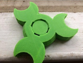 fully 3d printed bearingless fidget spinner mechanical toys experimental hand toy 3d print model - Mito3D