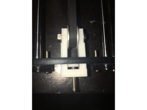 de l'axe y la tension courroie startt tronxy-100 L'imprimante 3d pièces ceinture tendeur tronxy 100 3d print model - Mito3D