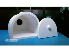 rexxenexx small bird house outdoor & garden birdhouse 3d print model - Mito3D