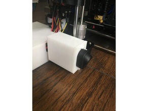 cable management & switch upgrade startt tronxy-100 3d printer parts box tronxy 100 3d print model - Mito3D