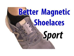 better magnetic shoelaces - sport accessories diy lace laces magnet magnets shoe shoelace shoes 3d print model - Mito3D