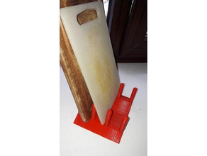 stand cutting boards kitchen & dining 3d print model - Mito3D
