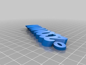 2commn clave chain2 llaveros personalizado 3d print model - Mito3D