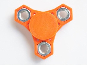 kb fidget dadi m8 giocattoli meccanici spinner giocattolo 3d print model - Mito3D