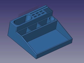 toolbox office screwdriver sd card spatula usb 3d print model - Mito3D