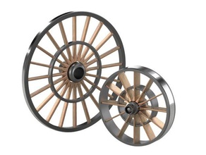 5 wheels v2 collection configurator rim rims wheel 3d print model - Mito3D