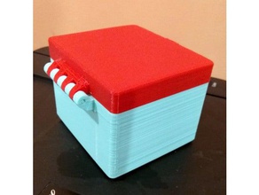 box simple light useful containers 3d print model - Mito3D