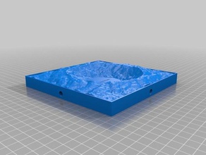 infiniground krater 01 oyuncak & oyun aksesuarları özelleştirilmiş 3d print model - Mito3D
