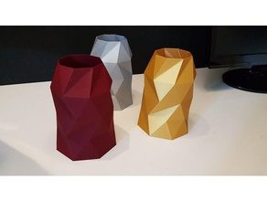 faberge vase bywebberen decor decoration lampshade planter 3d print model - Mito3D