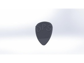 pua scegliere chitarra musica elettrica le chitarre plettro per plettri 3d print model - Mito3D