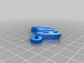 amy organização personalizado 3d print model - Mito3D