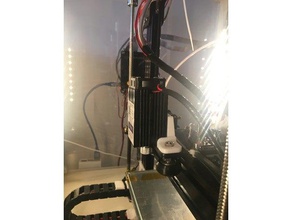 laser-Modul, Rückseite x-Schlitten montieren tevo tarantula 3d Drucker Zubehör 3d print model - Mito3D