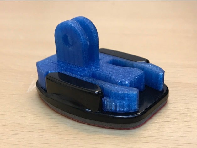 gopro montagem câmera a 3D print model - Mito3D