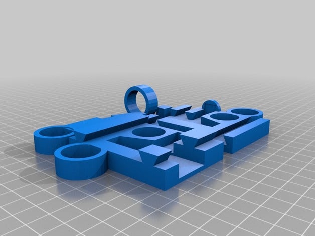 l'amélioration de trois façon corde verrouillage pièces des poids lourds la 3D print model - Mito3D