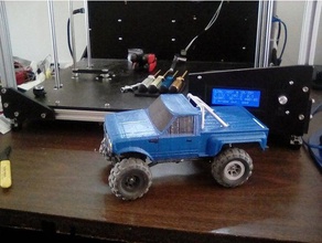 datsun pickup body basher rocksta r c vehicles truck 3d print model - Mito3D