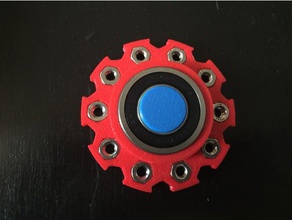 roulements de grande dimension spinner jouets & jeux fidget main jouet les noix 3d print model - Mito3D
