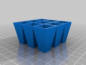 mi personalizados jardín hidropónico de la bandeja al aire libre y personalizado 3d print model - Mito3D