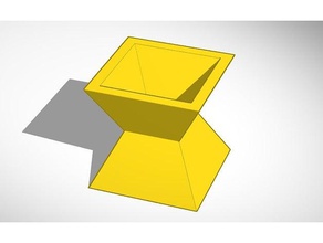 geometriche vaso arredamento 3d print model - Mito3D