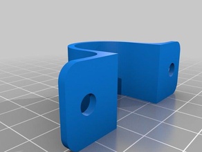 özel geliştirilmiş parametrik eyer clamp2 benim parçalar özelleştirilmiş 3d print model - Mito3D