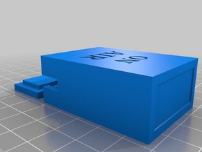 air-usb-Licht abdecken 3d-drucken 3d print model - Mito3D