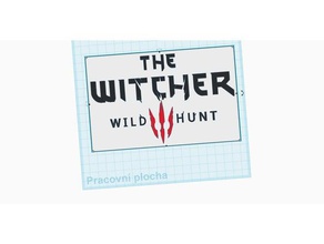 witcher 3 logo 3d-drucken 3d print model - Mito3D