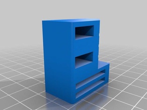 meine kundengebundene usb-sd-micro-sd-box stehen customizer computer 3d print model - Mito3D